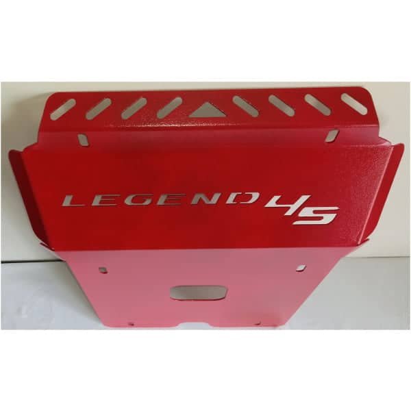 Red Jeep off-road accessories storage box for 4x4 vehicles in South Africa.