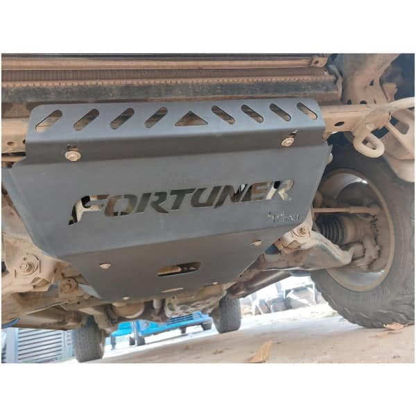 Heavy-duty aftermarket undercarriage protection for off-road vehicles in South Africa.