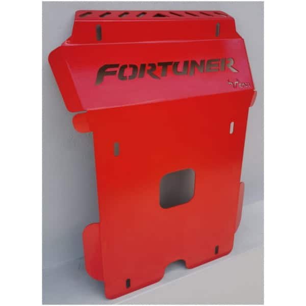 High-quality red Fortuner snorkel for off-road 4x4 vehicles, durable and easy to install.