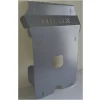 Aluminium engine skid plate for Toyota Hilux with Hilux logo and T20 marking.