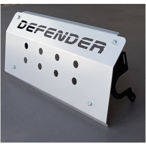 Defender Bash Plate (Silver)