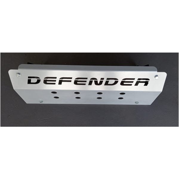 High-quality Defender off-road vehicle grille insert for 4x4 adventure vehicles.