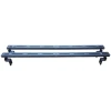 Heavy-duty vehicle roof rack for 4x4 adventure vehicles, durable and versatile.