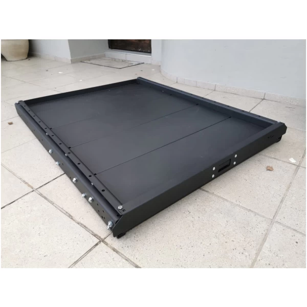 Heavy-duty off-road vehicle recovery ramp for 4x4 adventures and overlanding in South Africa.
