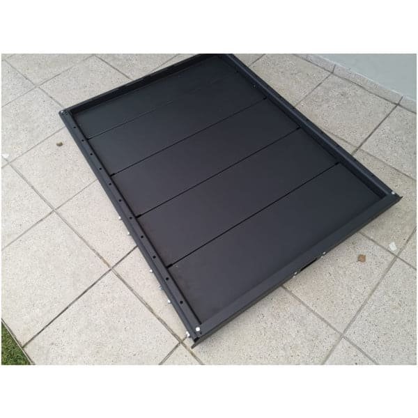 Heavy-duty off-road vehicle storage drawer for outdoor adventure gear.