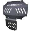 Heavy-duty off-road bash plate for 4x4 vehicles, durable and corrosion-resistant.