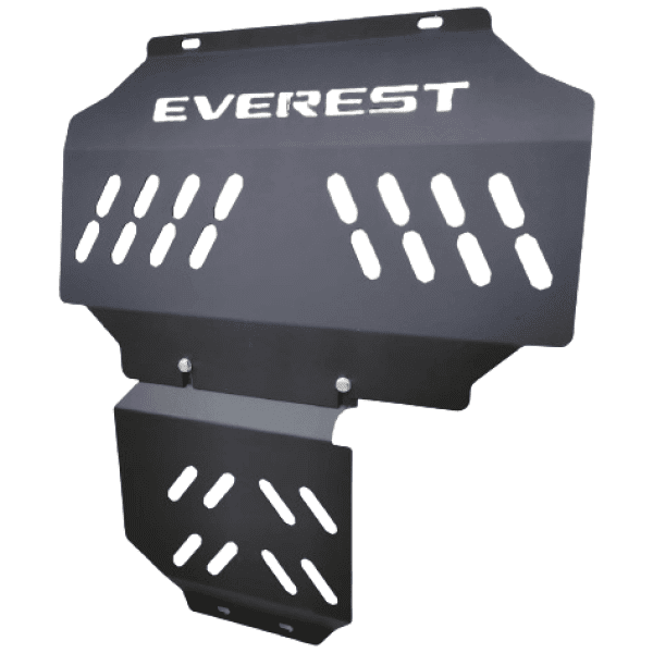 Heavy-duty off-road bash plate for 4x4 vehicles, durable and corrosion-resistant.