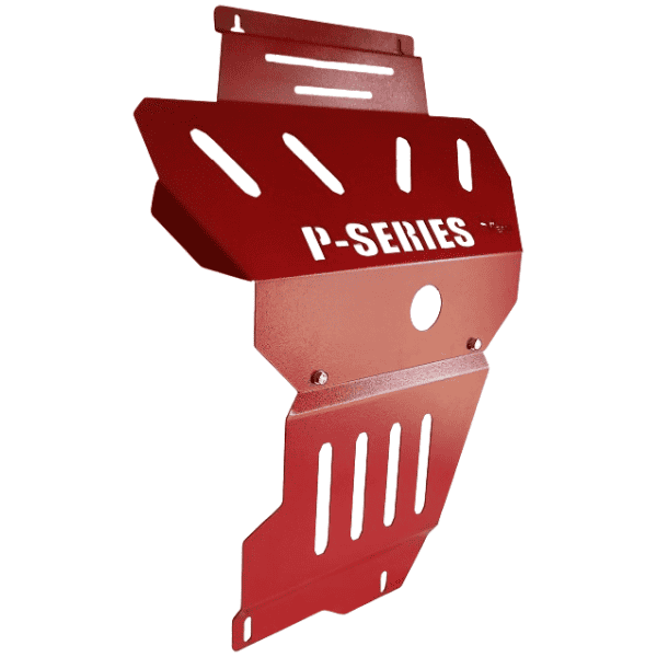 Heavy-duty P-Series skid plate for 4x4 off-road vehicles, rugged and durable.
