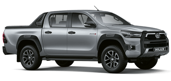 Reliable off-road Toyota Hilux for rugged adventures in South Africa.