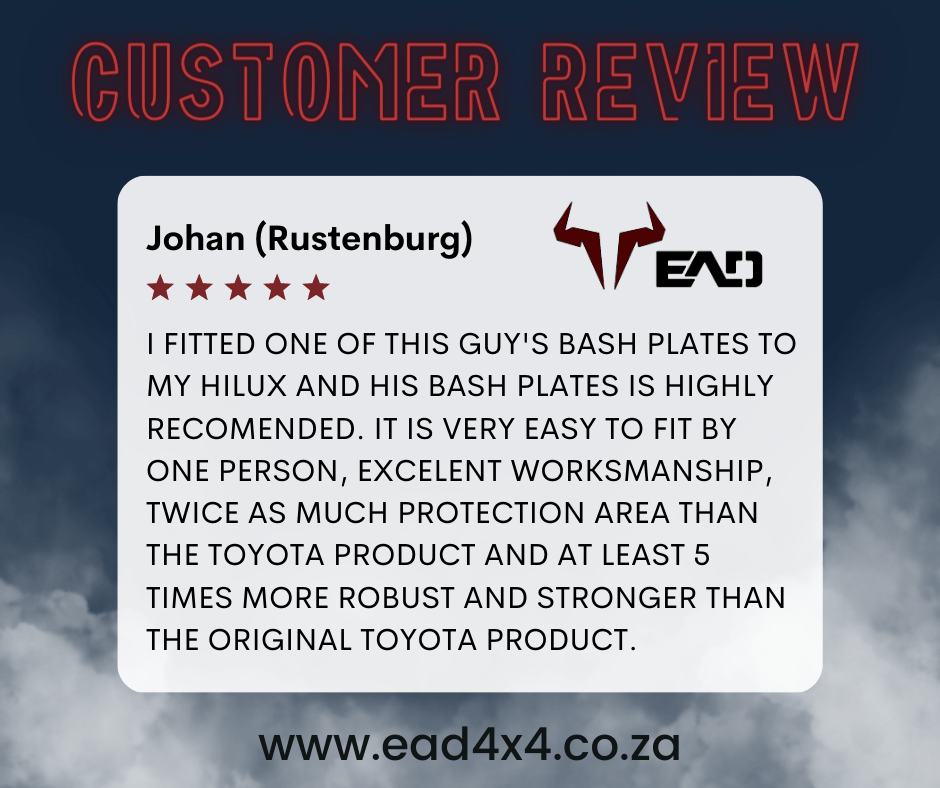 Off-Road and Bakkie Bash Plate Review